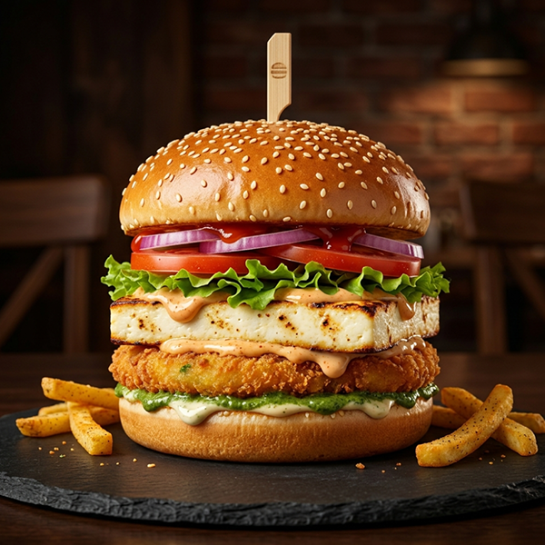 Vegetarian Burgers at QFC